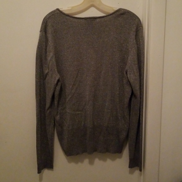 Silver metallic sweater - Picture 4 of 5